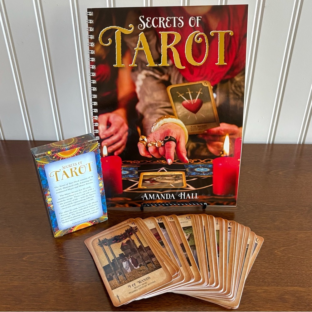 Mystical Secrets of Tarot Guidebook with Tarot Cards